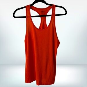 Nike Dri-Fit Orange Racerback Tank Top, size M